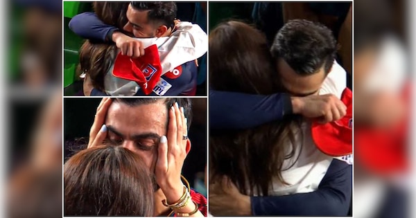 Virat Kohli Hugged Anushka Sharma after RCB IPL 2025 Final Victory Lifetime Moment Captured in camera video | Virat Kohli wrapped with Anushka Sharma crying, lifetime moment captured on camera, video spread like fire