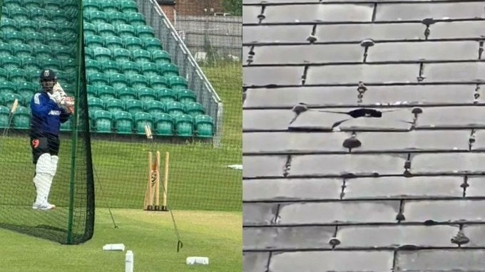 IND Vs Eng: Before the England series, Rishabh Pant hit such a six, broken ground roof, see video – Ind vs eng before the england test series Rishabh pant hit a Six a Six that the ROOF of the GROND BROKE WATCH VITCH